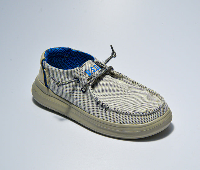 U.S. GOLF CLUB 4635 MOCASSINO IN TELA GRIGIO-BLU