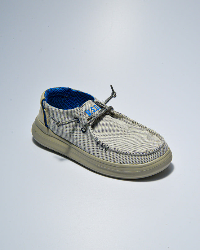 U.S. GOLF CLUB 4635 MOCASSINO IN TELA GRIGIO-BLU