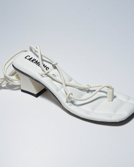 CARMENS FLERRY POPE DECOLLETE BASSO BIANCO
