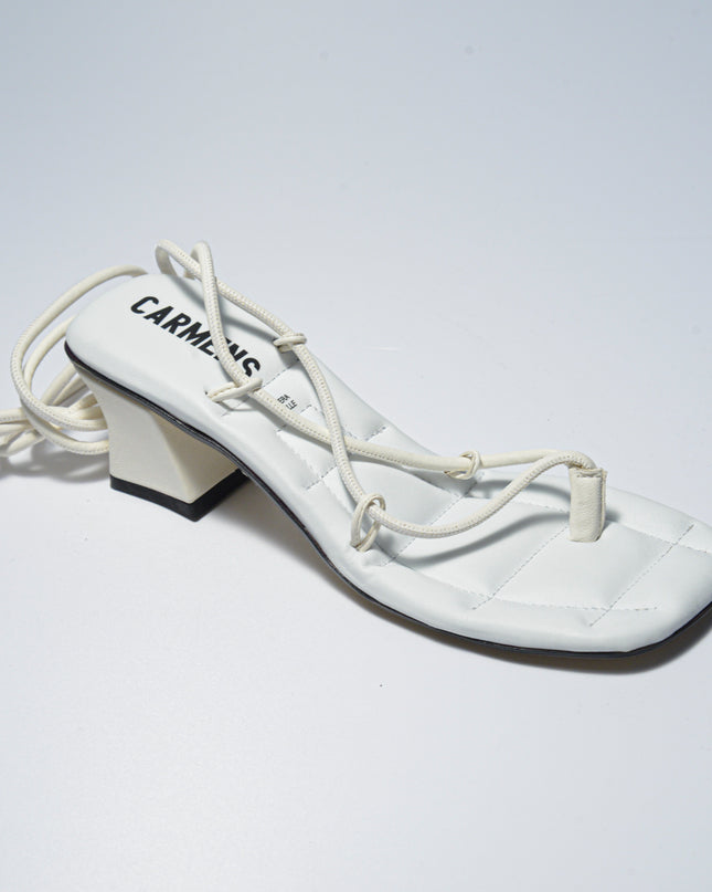 CARMENS FLERRY POPE DECOLLETE BASSO BIANCO