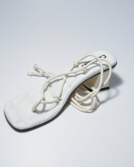 CARMENS FLERRY POPE DECOLLETE BASSO BIANCO