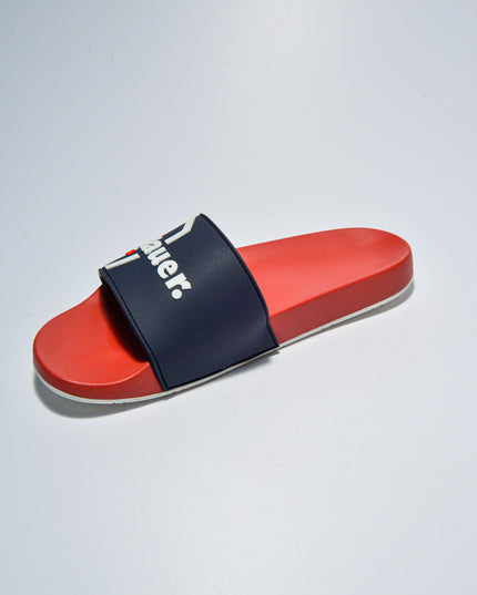 BLAUER ER02 PANTOFOLA ROSSA-BLU