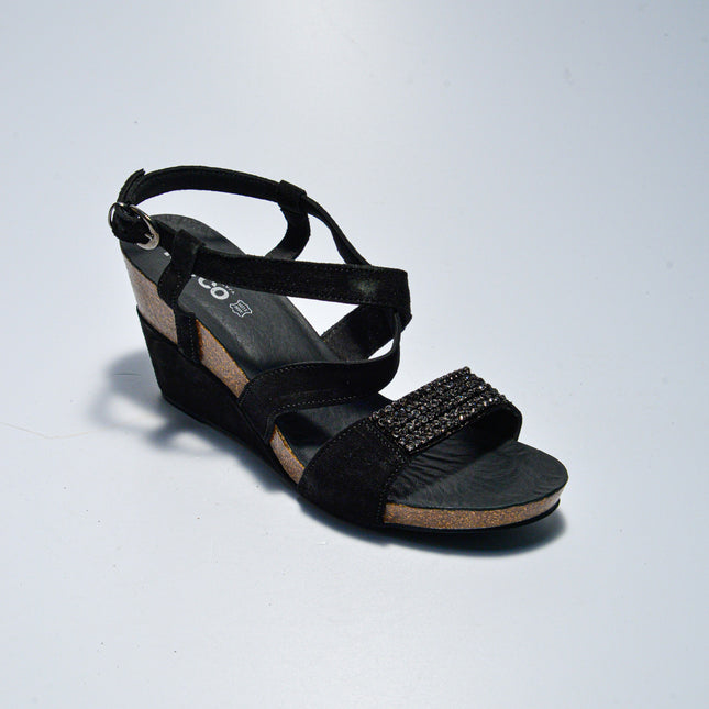 IGI&CO C.C 8720 SANDALO CON ZEPPA NERO