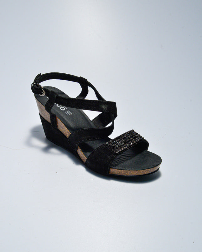 IGI&CO C.C 8720 SANDALO CON ZEPPA NERO