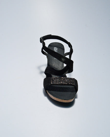 IGI&CO C.C 8720 SANDALO CON ZEPPA NERO