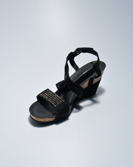 IGI&CO C.C 8720 SANDALO CON ZEPPA NERO