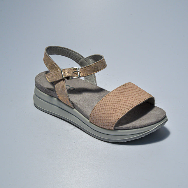 IGI&CO C.C 4222 SANDALO CON ZEPPA BIANCO-ROSA