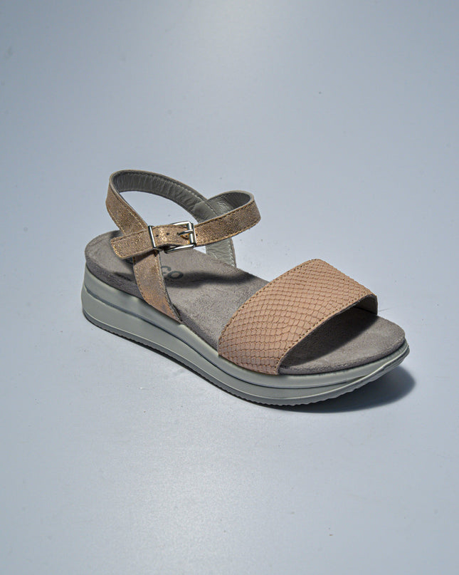 IGI&CO C.C 4222 SANDALO CON ZEPPA BIANCO-ROSA