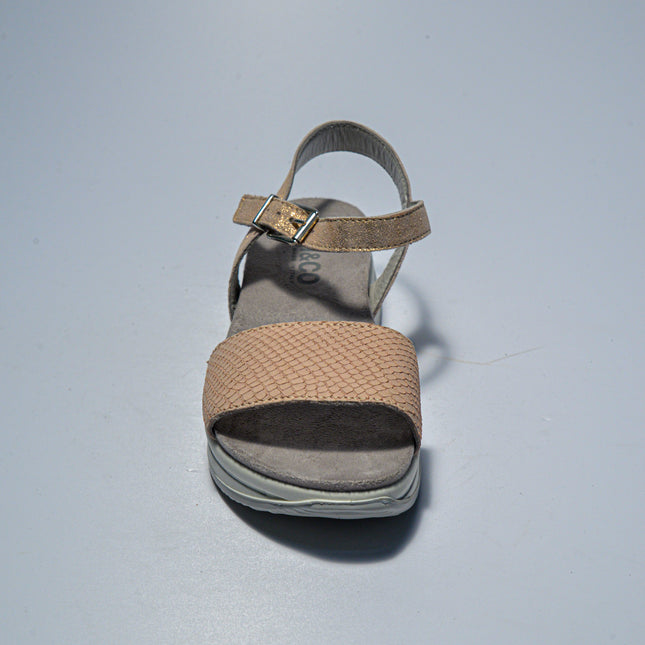 IGI&CO C.C 4222 SANDALO CON ZEPPA BIANCO-ROSA