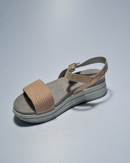 IGI&CO C.C 4222 SANDALO CON ZEPPA BIANCO-ROSA