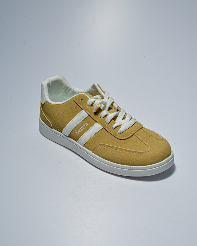 LANCETTI 871-5 SNEAKERS BEIGE-BIANCA