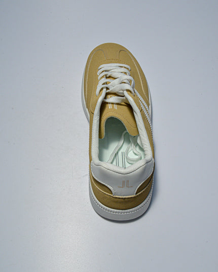 LANCETTI 871-5 SNEAKERS BEIGE-BIANCA