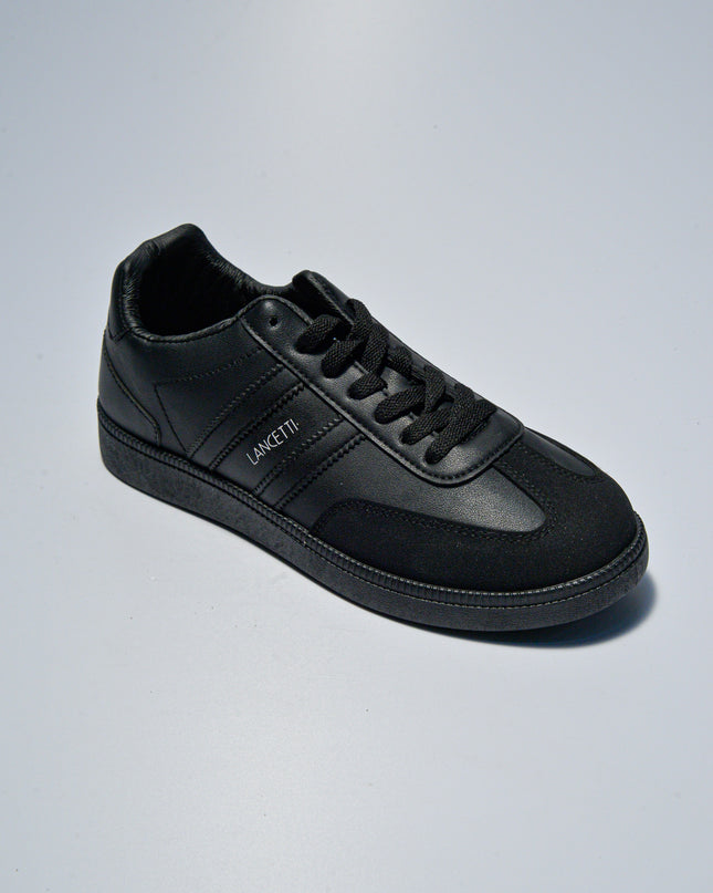 LANCETTI 870-4 SNEAKERS NERA