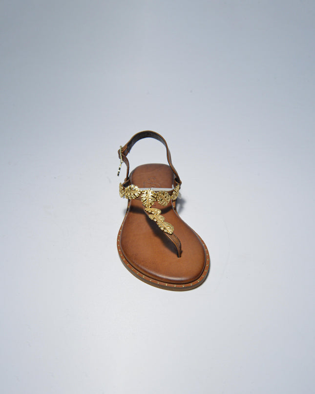 CARYATIS C.C 621513 SANDALO MARRONE-ORO