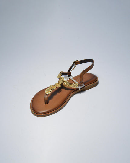 CARYATIS C.C 621513 SANDALO MARRONE-ORO