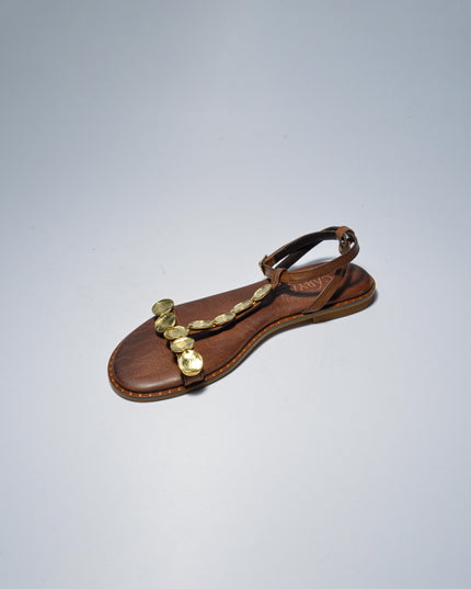CARYATIS C.C 621707-1 SANDALO MARRONE-ORO
