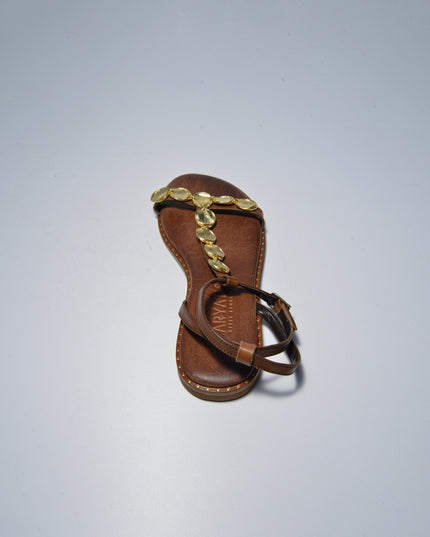 CARYATIS C.C 621707-1 SANDALO MARRONE-ORO