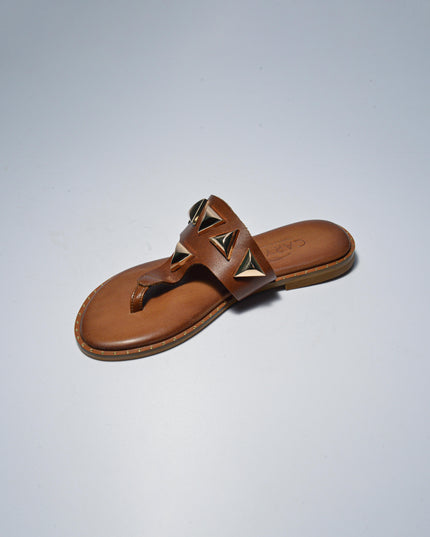 CARYATIS C.C 6274 SANDALO MARRONE-ORO