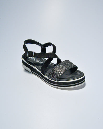 IGI&CO C.C 9000 SANDALO NERO SCAMOSCIATO