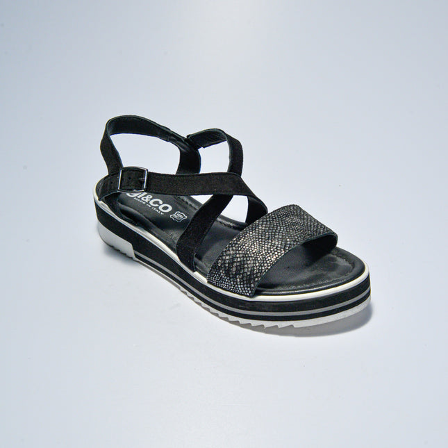 IGI&CO C.C 9000 SANDALO NERO SCAMOSCIATO