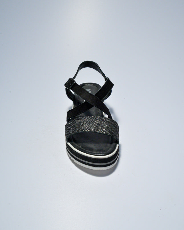IGI&CO C.C 9000 SANDALO NERO SCAMOSCIATO