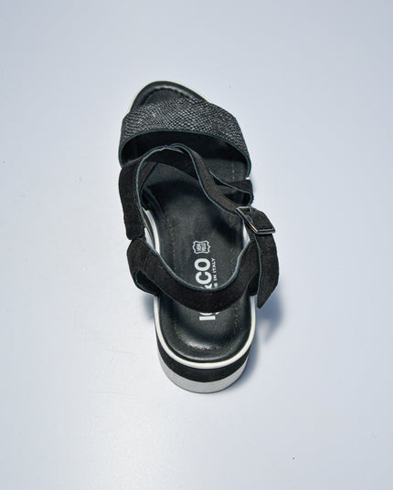 IGI&CO C.C 9000 SANDALO NERO SCAMOSCIATO