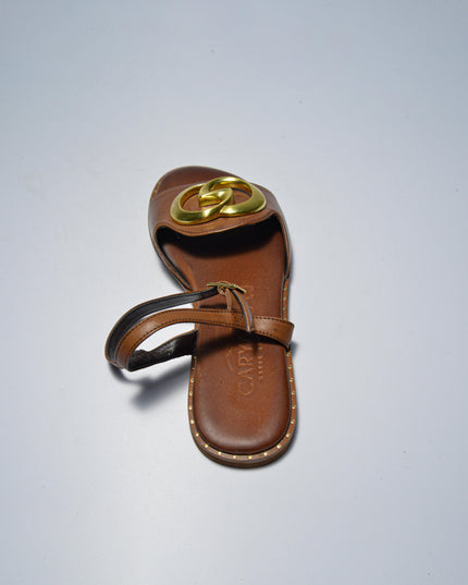CARYATIS C.C 6294 SANDALO MARRONE-ORO