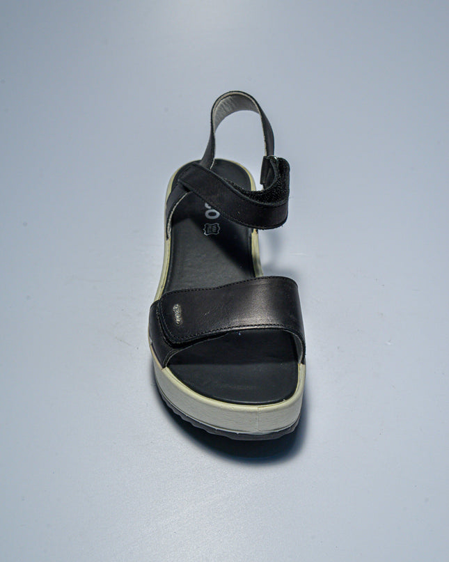IGI&CO C.C 6300 SANDALO CON ZEPPA NERO-BIANCO