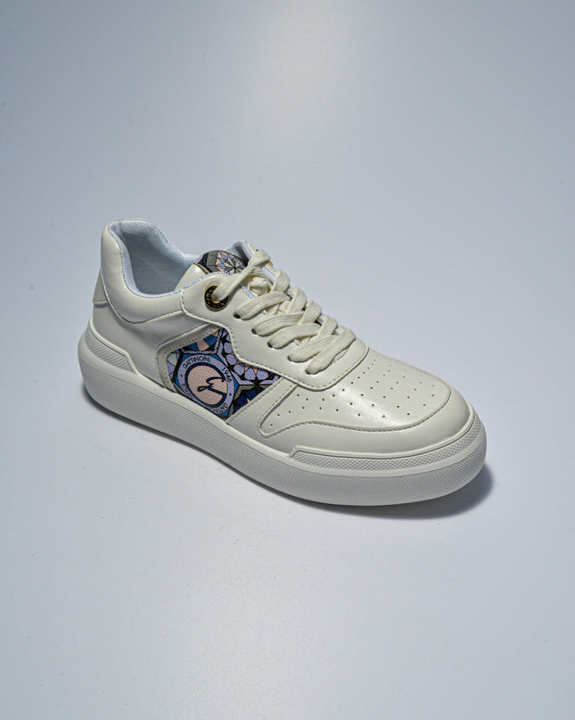 GATTINONI C.C.QP10 SNEAKERS BIANCA