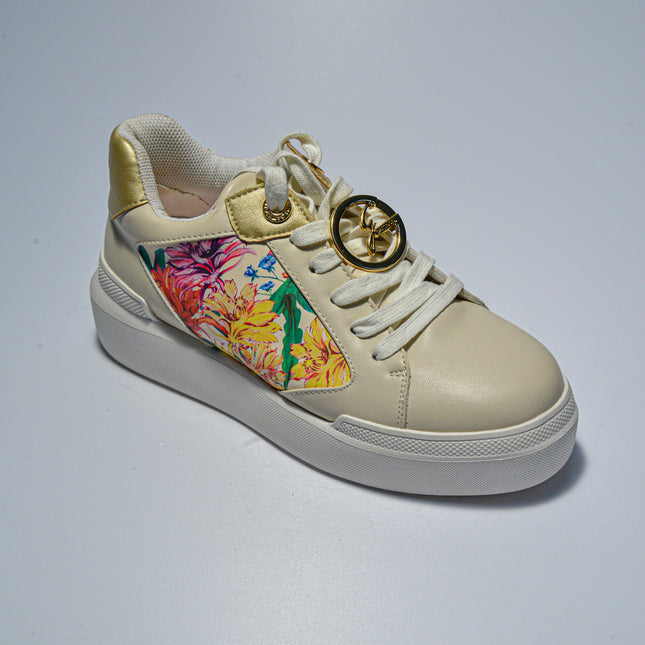 GATTINONI C.C.QS92 SNEAKERS BEIGE