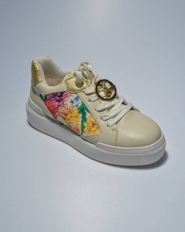 GATTINONI C.C.QS92 SNEAKERS BEIGE