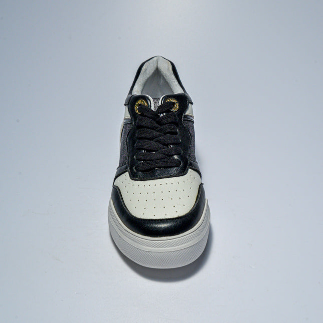 GATTINONI C.C.NP26 SNEAKERS BIANCA-NERA
