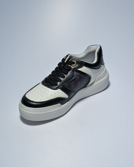 GATTINONI C.C.NP26 SNEAKERS BIANCA-NERA