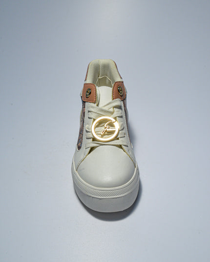 GATTINONI C.C.Q871 SNEAKERS BIANCA-CIPRIA