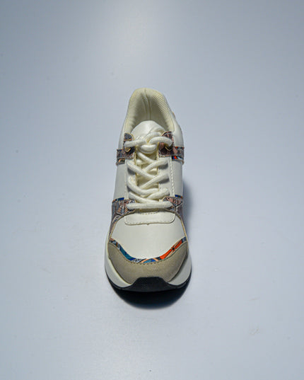 GATTINONI C.C.L807 SNEAKERS BIANCA-GRIGIA