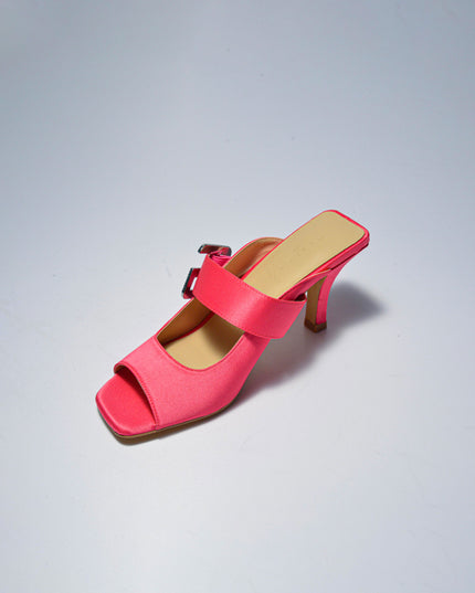 GAELLE 2733 SANDALO CON TACCO ALTO FUCSIA