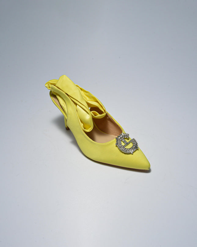 GAELLE FDEC DECOLLETE CON NASTRO GIALLO