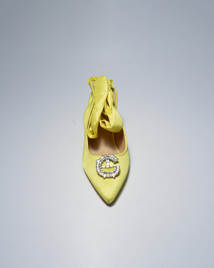 GAELLE FDEC DECOLLETE CON NASTRO GIALLO