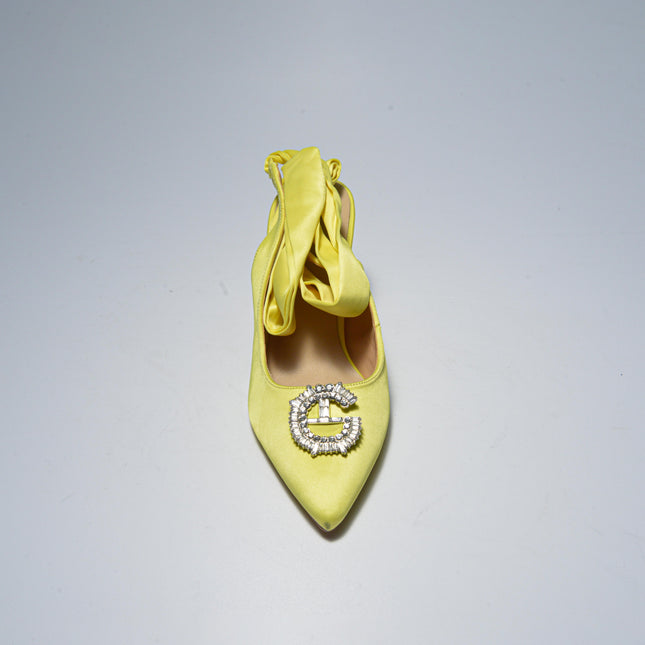 GAELLE FDEC DECOLLETE CON NASTRO GIALLO