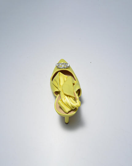 GAELLE FDEC DECOLLETE CON NASTRO GIALLO