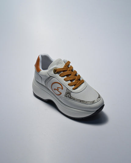 GATTINONI VS43 SNEAKERS CON ZEPPA BIANCA
