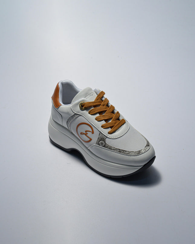 GATTINONI VS43 SNEAKERS CON ZEPPA BIANCA