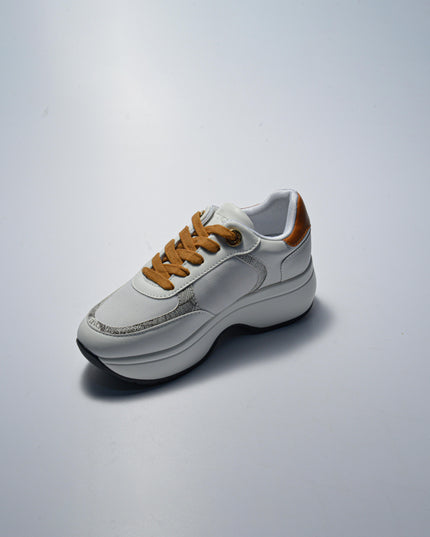 GATTINONI VS43 SNEAKERS CON ZEPPA BIANCA