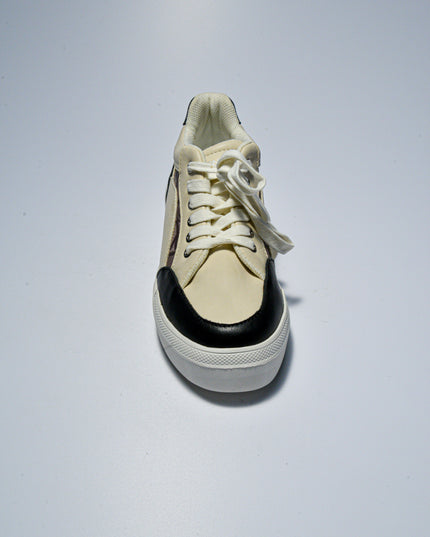GATTINONI C.C.B000 SNEAKERS BEIGE-NERA