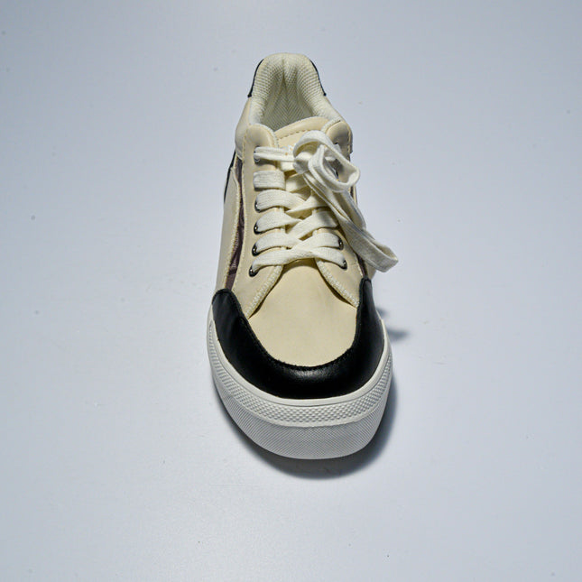 GATTINONI C.C.B000 SNEAKERS BEIGE-NERA