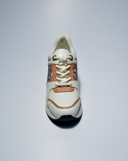 GATTINONI C.C.B871 SNEAKERS BIANCA-CIPRIA