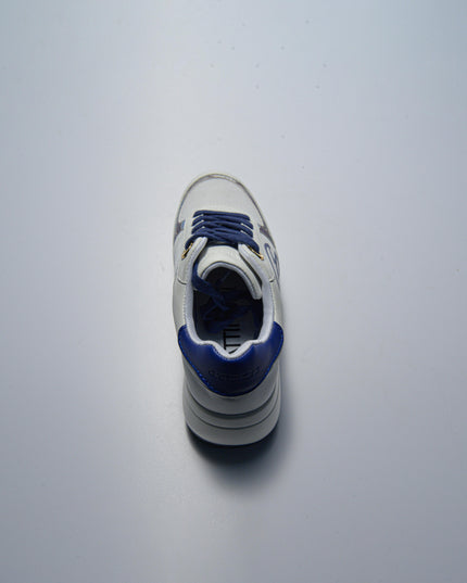 GATTINONI VN74 SNEAKERS CON ZEPPA BIANCA-BLU