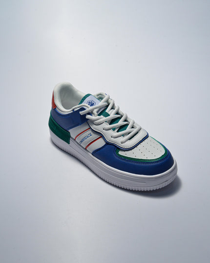 LUMBERJACK FREYAS16 SNEAKERS BIANCA-BLU
