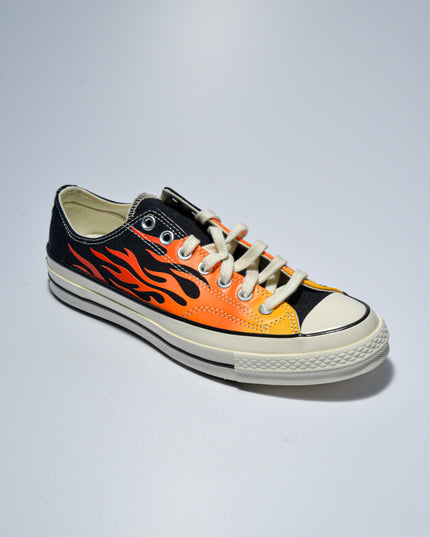CONVERSE 813C C.C SNEAKERS NERA-ARANCIONE