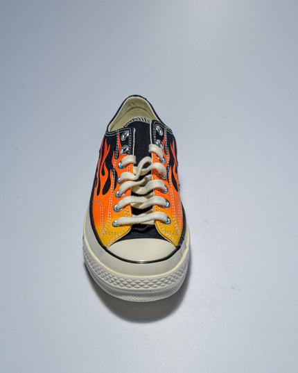 CONVERSE 813C C.C SNEAKERS NERA-ARANCIONE